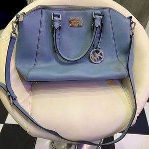 Michael Kors baby blue satchel 💙